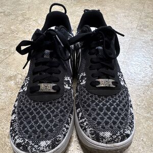 Nike Air Force 1 Crater Flyknit Next Nature Black White Sneakers DM0590-001